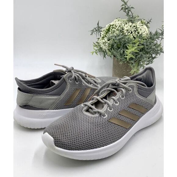Adidas Cloudfoam QT FLEX Running Shoes Gray White Women's size 8.5 DA9835 - Picture 11 of 11